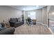 View of the carpeted loft area perfect for a home office or lounge at 570 Clarendon Loop, Castle Pines, CO 80108