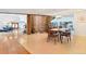 Open concept dining area situated near the staircase and multiple living areas at 6681 S Abilene Way, Centennial, CO 80111