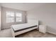 Bedroom with a large bed, nightstand, and ample natural light at 17203 Birds Foot Ave, Parker, CO 80134