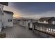 Spacious deck perfect for outdoor entertaining with views of the surrounding neighborhood at 17203 Birds Foot Ave, Parker, CO 80134