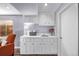 Charming wet bar area with a sink, ample counter space, modern cabinets, and recessed lighting at 1324 Shadow Mountain Dr, Highlands Ranch, CO 80126