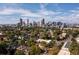 Stunning aerial view of the Denver skyline at 1217 E 26Th Ave, Denver, CO 80205