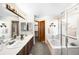 Bathroom with double vanity and shower/tub combo at 9053 W 103Rd Ave, Broomfield, CO 80021