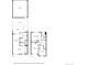 Detailed floor plan showing layout of rooms and measurements at 3571 S Kittredge St # C, Aurora, CO 80013
