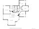 Upstairs floor plan featuring bedrooms, bathrooms, and a hallway at 10421 Kennemere Ln, Parker, CO 80134