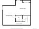 Detailed floor plan showcasing the layout of the home's basement level with a recreation room at 10421 Kennemere Ln, Parker, CO 80134