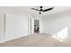 Bedroom with neutral carpeting, ceiling fan and closet at 11304 Elm Dr, Thornton, CO 80233