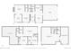Detailed floor plan of the home's first and second floors at 2238 S Nome Ct, Aurora, CO 80014