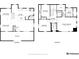 Detailed floor plan of a two-story home, showcasing room layouts and dimensions at 2038 Meade St, Denver, CO 80211