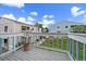 Balcony overlooking green space with lush lawn at 7917 Chase Cir # 160, Arvada, CO 80003