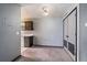 Cozy dining space with kitchen access, offering a functional layout and potential for customized updates at 7917 Chase Cir # 160, Arvada, CO 80003