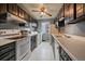 Functional kitchen with ample cabinet space and essential appliances, ideal for easy meal preparation and everyday living at 7917 Chase Cir # 160, Arvada, CO 80003