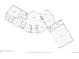 Detailed floor plan showcasing the layout of the first floor including living, dining, and kitchen areas at 4856 Cheyenne Dr, Larkspur, CO 80118
