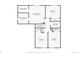Second floor plan showing the bedrooms, bathrooms, and closet space at 2763 Dharma Ave, Broomfield, CO 80020