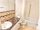 Clean bathroom with updated fixtures and a bathtub at 9335 E Center Ave # 8B, Denver, CO 80247