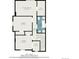 A detailed floor plan of the home's upper level shows bedroom, bathroom, and closet dimensions at 2841 N Franklin St, Denver, CO 80205