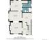 A detailed floor plan of the home's main level shows room dimensions and layout at 2841 N Franklin St, Denver, CO 80205