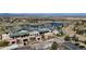 Community clubhouse with mountain views and parking lot at 16392 Spanish Peak Way, Broomfield, CO 80023