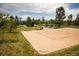 Outdoor sand volleyball court at community area at 16392 Spanish Peak Way, Broomfield, CO 80023