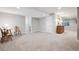Spacious basement with carpet, neutral walls, and space for furniture at 1488 Baguette Dr, Castle Rock, CO 80108