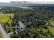 Aerial view of 5506 Irish Pat Murphy Dr near Bingham Lake and Pinery Country Club at 5506 Irish Pat Murphy Dr, Parker, CO 80134