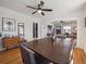 Bright dining room with hardwood floors connecting seamlessly to other living areas at 6940 W 48Th Ave, Wheat Ridge, CO 80033