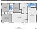 Ranch-style home floorplan featuring 3 bedrooms and 1 bath at 340 S Swadley St, Lakewood, CO 80228