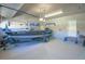 Garage with a boat on a trailer at 6638 S Tibet Ct, Aurora, CO 80016