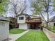 Exterior backyard with a patio and 2nd story balcony at 458 S Downing St, Denver, CO 80209