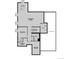Basement floor plan featuring a recreation room, bedroom 6, bath, and unfinished storage areas at 8609 Yellowcress St, Littleton, CO 80125