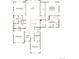 Detailed second floor plan featuring a primary bedroom, deluxe bath, loft, and three additional bedrooms at 8609 Yellowcress St, Littleton, CO 80125