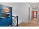 Hallway with stylish lighting and modern design elements at 2533 N Emerson St, Denver, CO 80205
