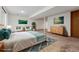A cozy bedroom with decorative touches, offering a relaxing retreat within the home at 10208 E Jewell Ave # 18, Aurora, CO 80247