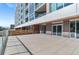 Large patio with modern accents, provides ample space for outdoor gatherings and relaxation at 4200 W 17Th Ave # 211, Denver, CO 80204