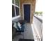 Cozy balcony with seating, perfect for relaxing and enjoying the outdoors at 1851 S Dunkirk St # 201, Aurora, CO 80017