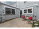 Inviting patio area furnished with comfortable seating, perfect for outdoor relaxation at 2770 S Elmira St # 42, Denver, CO 80231