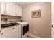 Convenient laundry room includes new washer and dryer at 13961 E Marina Dr # 414, Aurora, CO 80014