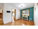 Dining area with hardwood floors and a view of the kitchen at 954 Coral Ct, Castle Rock, CO 80104