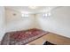 Basement room with vintage carpet and windows at 2301 Vine St, Denver, CO 80205