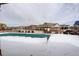 Community pool covered for winter months at 12444 Madison Way, Thornton, CO 80241