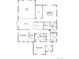 Second floor plan with an owner's bedroom, two additional bedrooms, a loft, and two bathrooms at 8386 Cokedale Cir, Littleton, CO 80125
