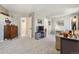 Large and versatile bonus room with neutral colors, and plenty of space for entertainment and relaxation at 4217 S Jericho St, Aurora, CO 80013