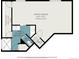 Well-designed floor plan highlighting a primary bedroom, walk-in closet, and two bathrooms for privacy and comfort at 4217 S Jericho St, Aurora, CO 80013