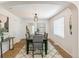 Elegant dining room with a modern table and chairs, perfect for Gathering gatherings at 4353 Sherman St, Denver, CO 80216