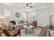 Inviting living room with stylish furniture, clean lines, and plenty of natural light at 4353 Sherman St, Denver, CO 80216