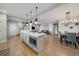 Open-concept kitchen with an island and stainless steel appliances, perfect for entertaining at 397 East St, Louisville, CO 80027