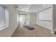 Finished basement with carpet flooring and ample space for recreation and fitness at 16352 E 104Th Way, Commerce City, CO 80022
