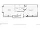 Second floor plan highlighting the bedrooms, closets, and primary bathroom layout at 7476 E Arkansas Ave # 35-10, Denver, CO 80231