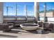 Relaxing rooftop patio with fire pit and comfortable seating at 891 14Th St # 1615, Denver, CO 80202