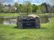 Tommy Davis Park sign near a pond, creating a tranquil and inviting outdoor atmosphere at 6054 S Akron Way, Greenwood Village, CO 80111